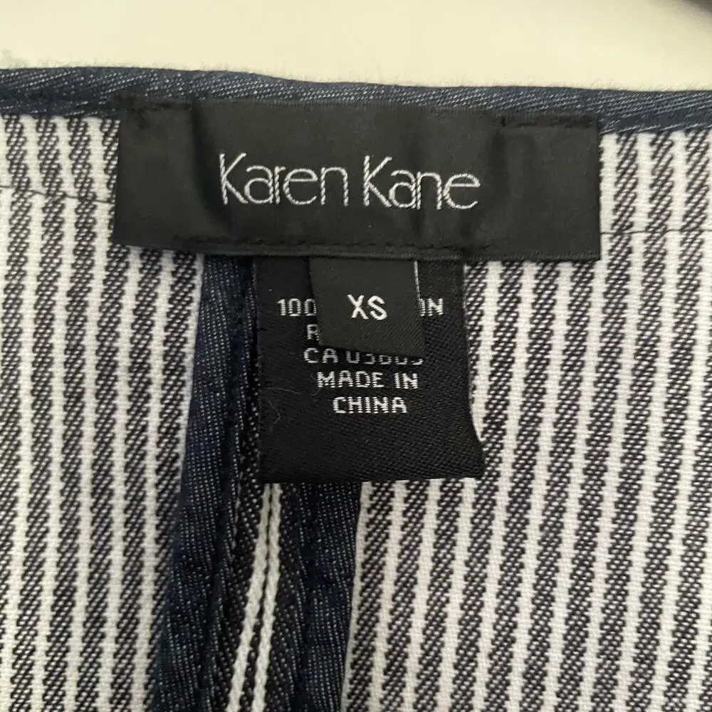 Karen Kane, jacket in size XS Ruffle Fringe with rhinestones - Picture 4 of 10